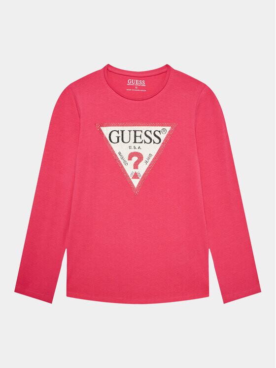 

Блуза стандартного кроя Guess, розовый