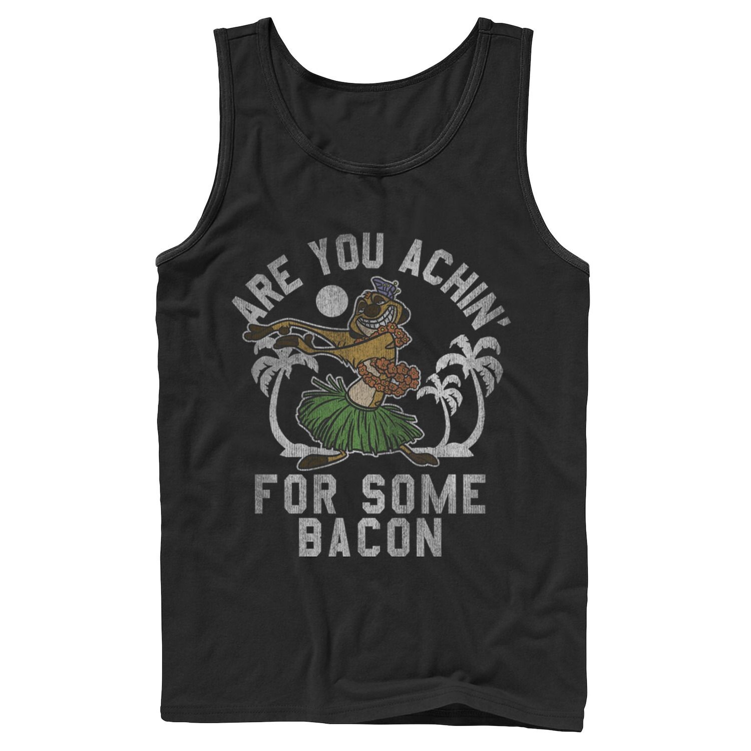 

Мужская майка Disney King Lion King Timon Achin' for Bacon Licensed Character