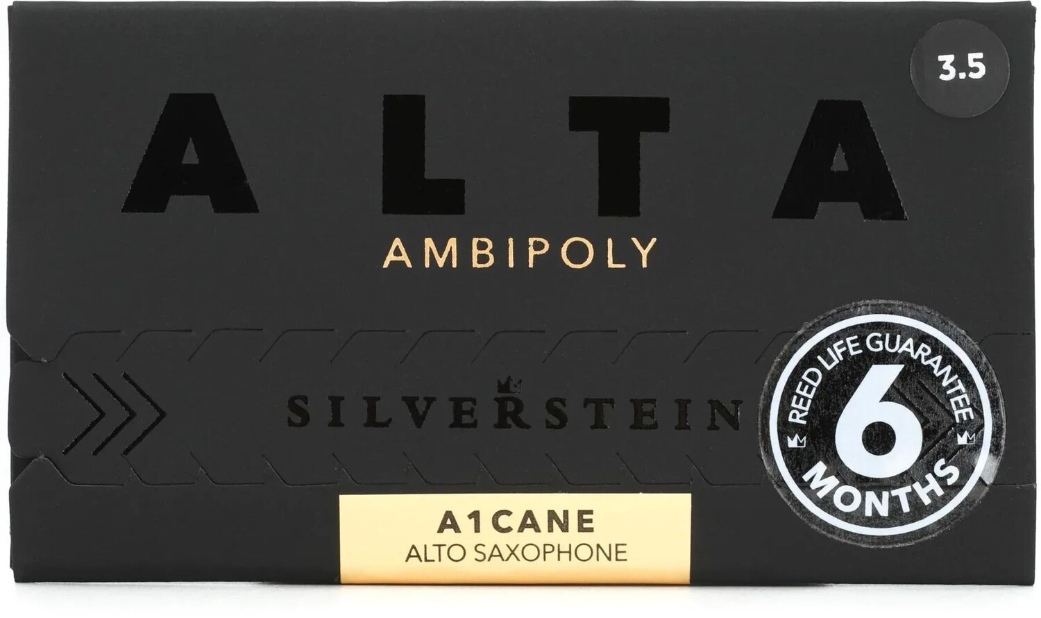 

Трость для альт-саксофона Silverstein Works AP350ASC Ambipoly Classic — 3,5