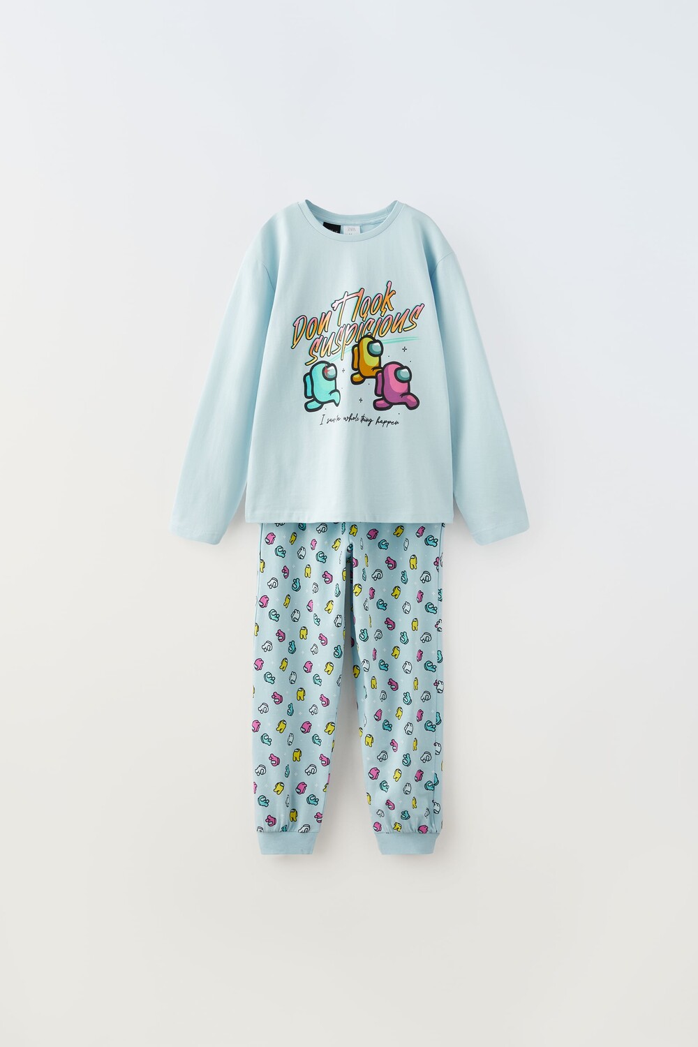 

Среди нас пижамы Zara, синий