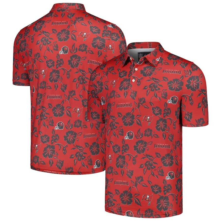 

Поло с коротким рукавом Reyn Spooner Tampa Bay Buccaneers, красный