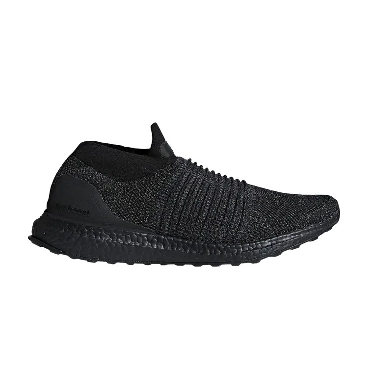 

Кроссовки Adidas UltraBoost Laceless 'Triple Black', черный