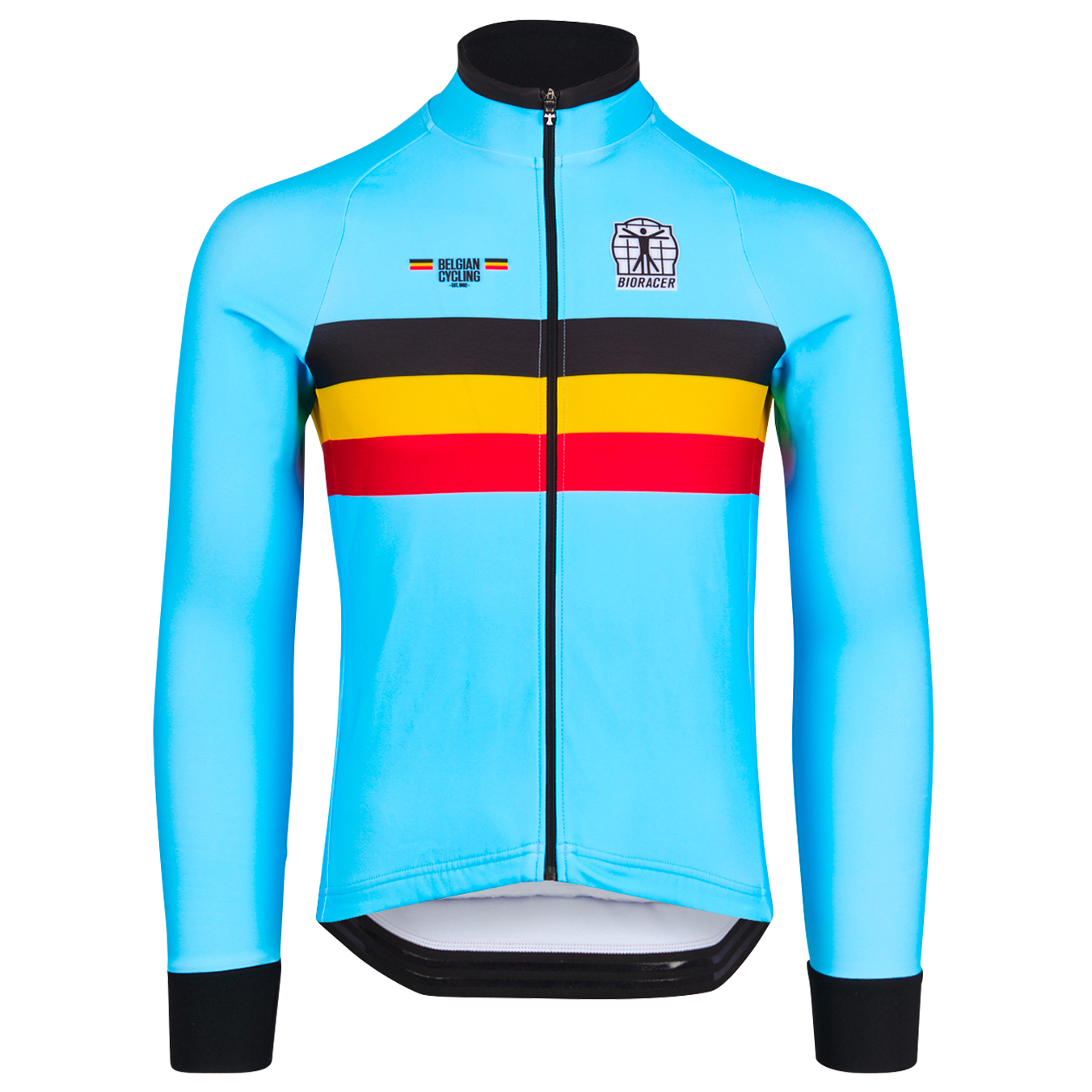 Велосипедный трикотаж Bioracer Belgium Icon Tempest Thermal L/S Jersey, цвет Belgium