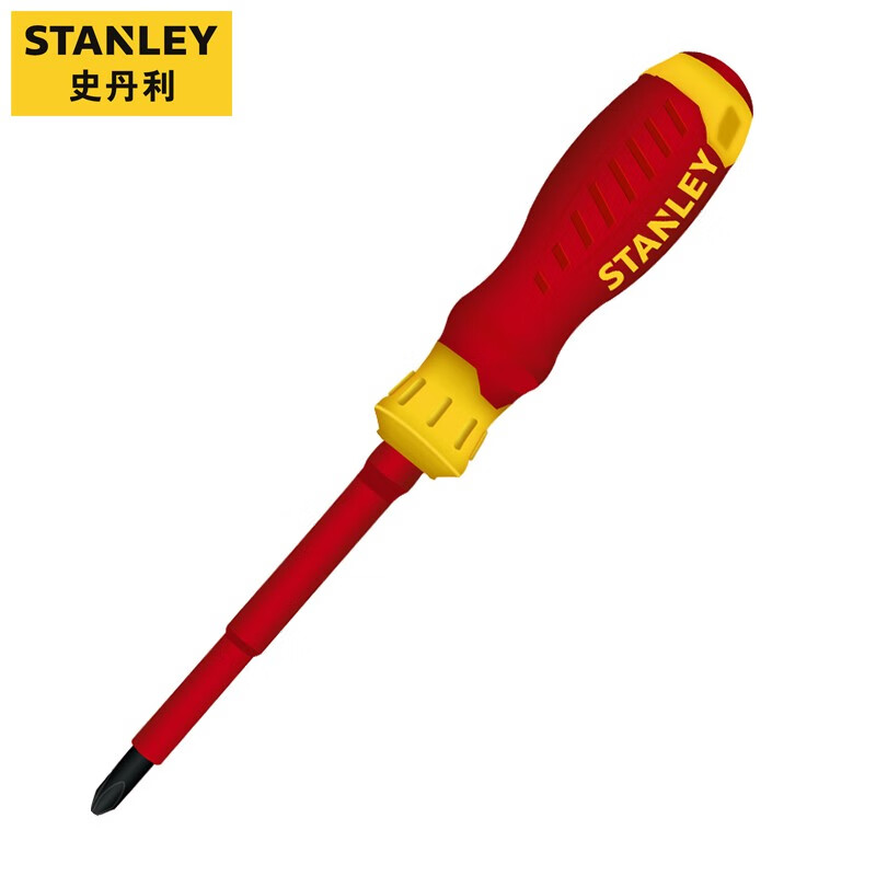 Stanley Отвертка Phillips с изоляцией VDE отвертка сливовый цвет PH1x80mm STMT60169-23