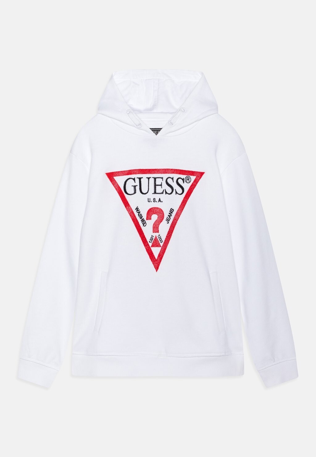 

Толстовка с капюшоном Guess, белый