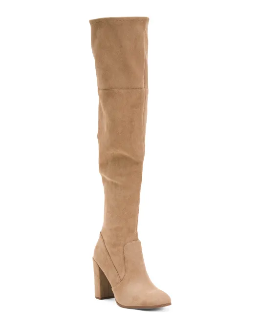 

Сапоги выше колена Josie Kenneth Cole New York, цвет Mushroom