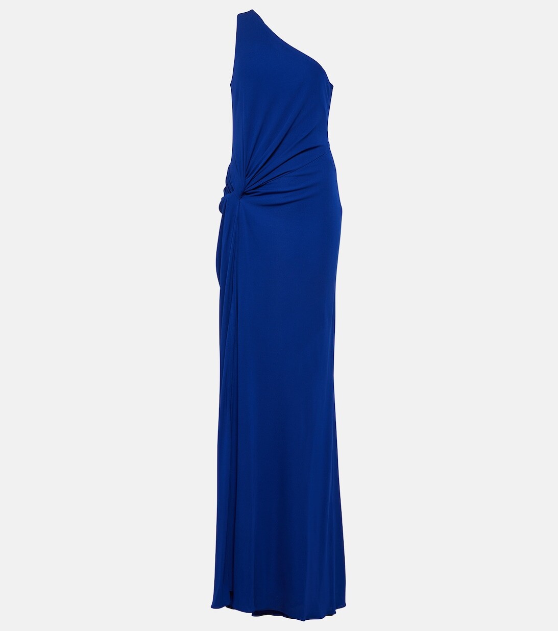 

Платье из джерси на одно плечо TOM FORD, синий