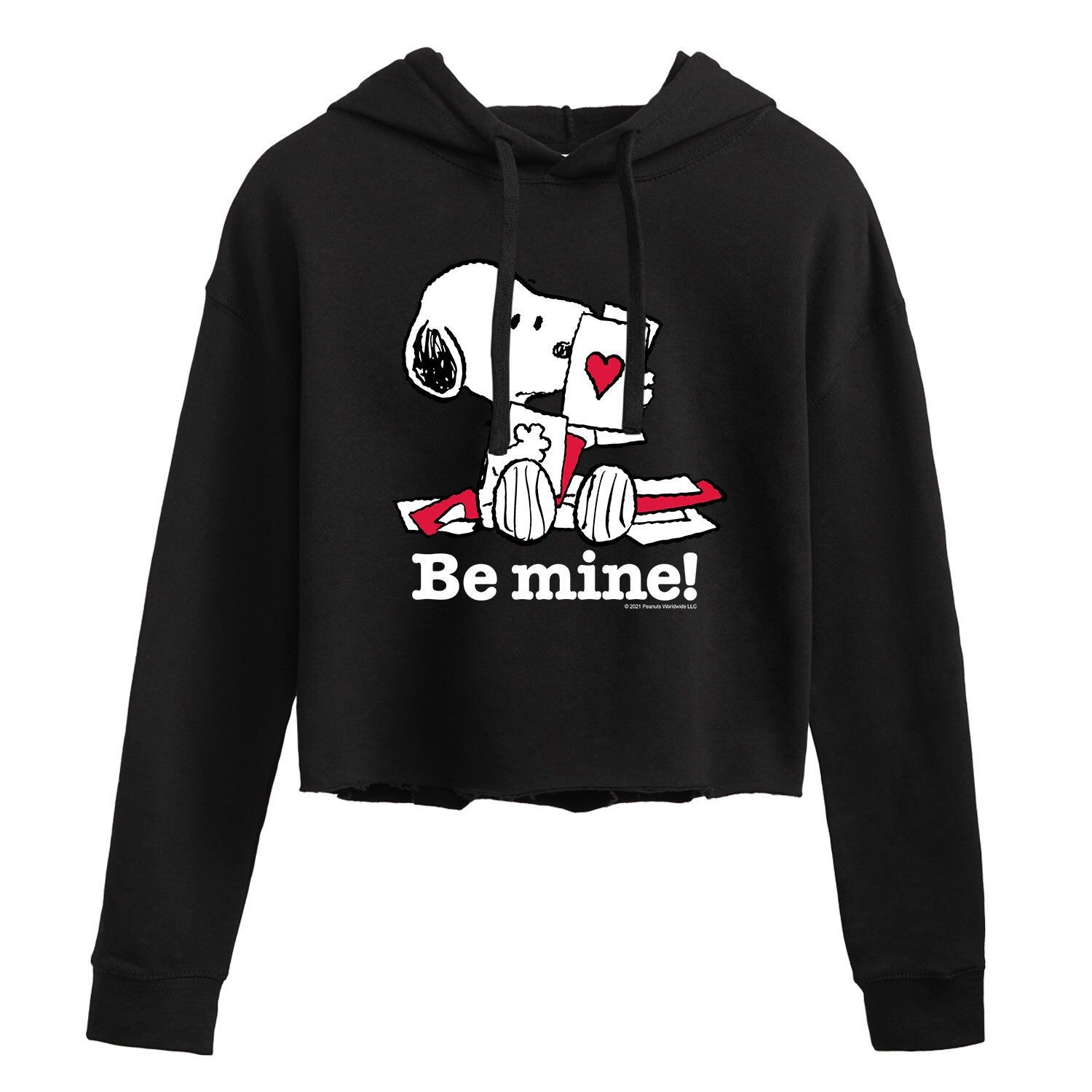 

Укороченное худи с рисунком Peanuts Snoopy для детей Juniors "Be Mine" Licensed Character