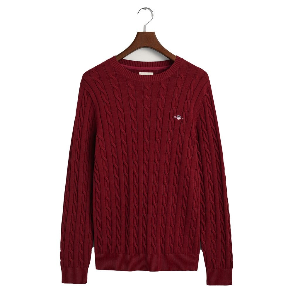 

Свитер Gant Cable, красный