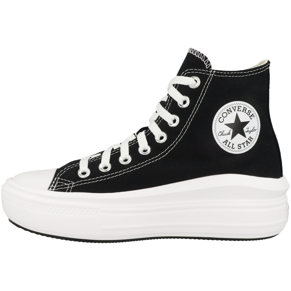 

Кроссовки Converse mid Chuck Taylor All Star Move High, черный