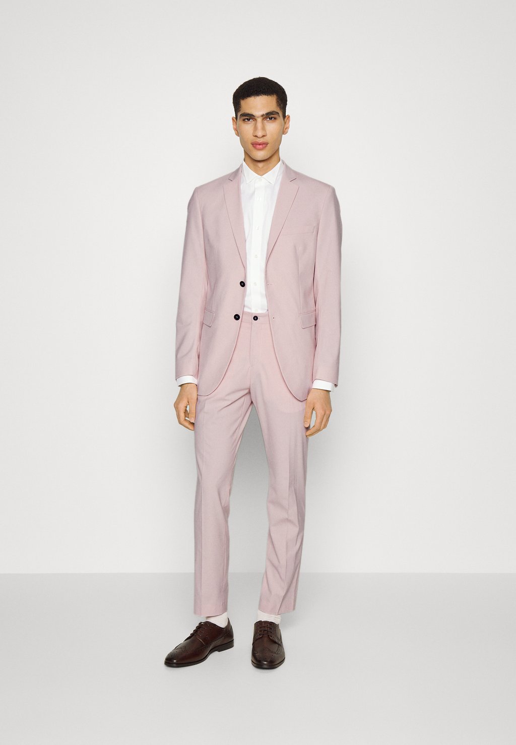 Костюм Selected Homme, светло-розовый плавки шорты selected розовый