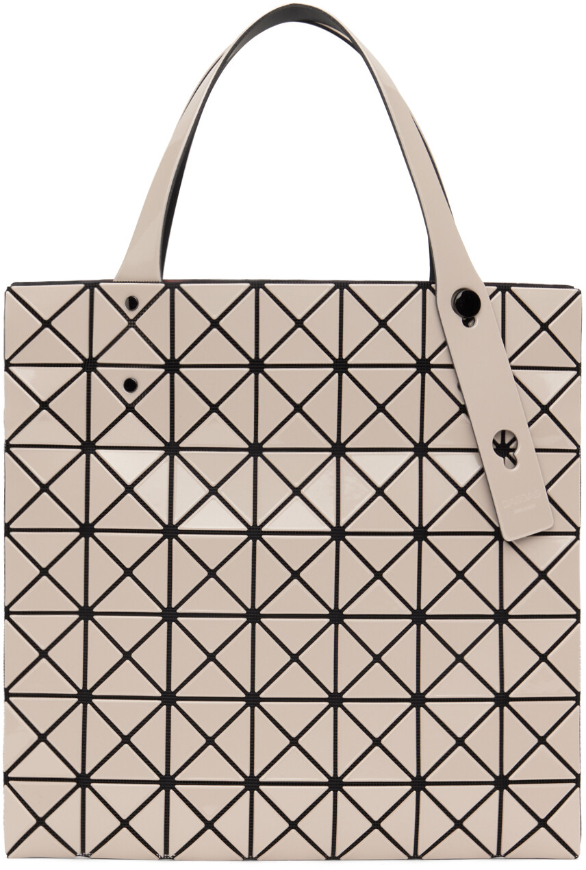 

Бежевая маленькая сумка-тоут с призмой Bao Bao Issey Miyake, цвет Beige