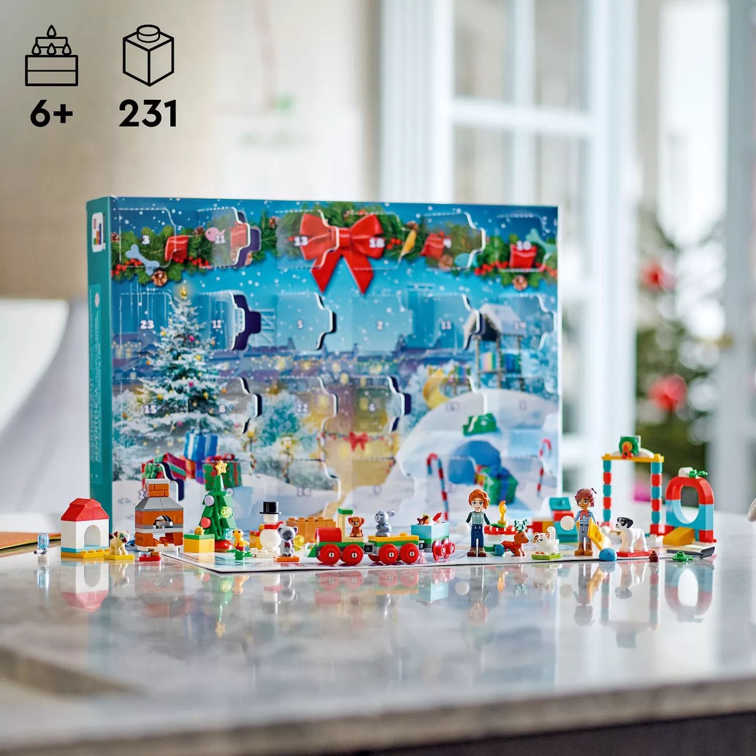 

Набор игрушек LEGO Friends Advent Calendar 2023 41758 (231 предмет) LEGO