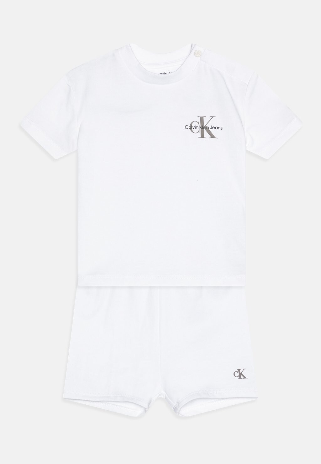 

Шорты BABY MONOGRAM LOGO UNISEX SET Calvin Klein Jeans, цвет bright white
