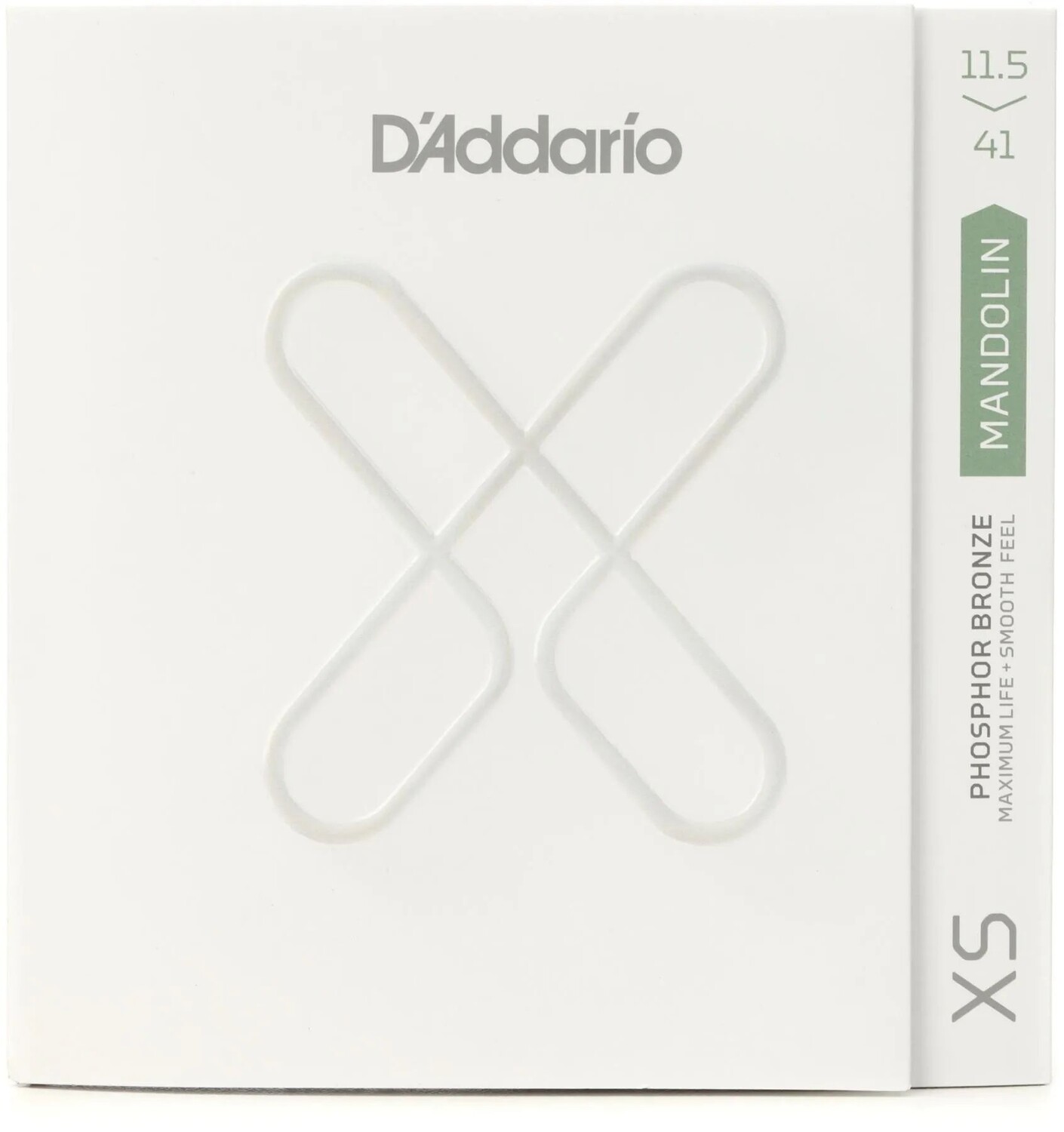 

Новые струны мандолины D'Addario XSM11541 с покрытием из фосфористой бронзы — .0115-.041 Medium Heavy