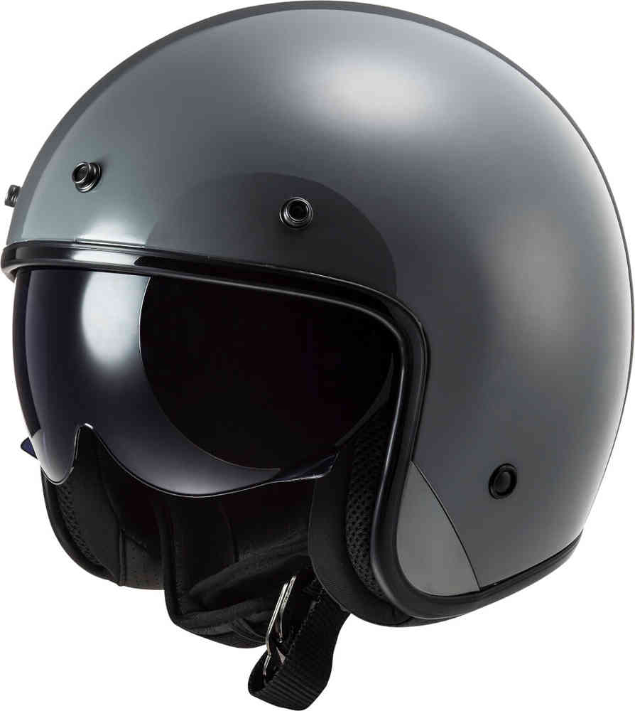 цена OF601 Bob Solid Jet Шлем LS2, серый