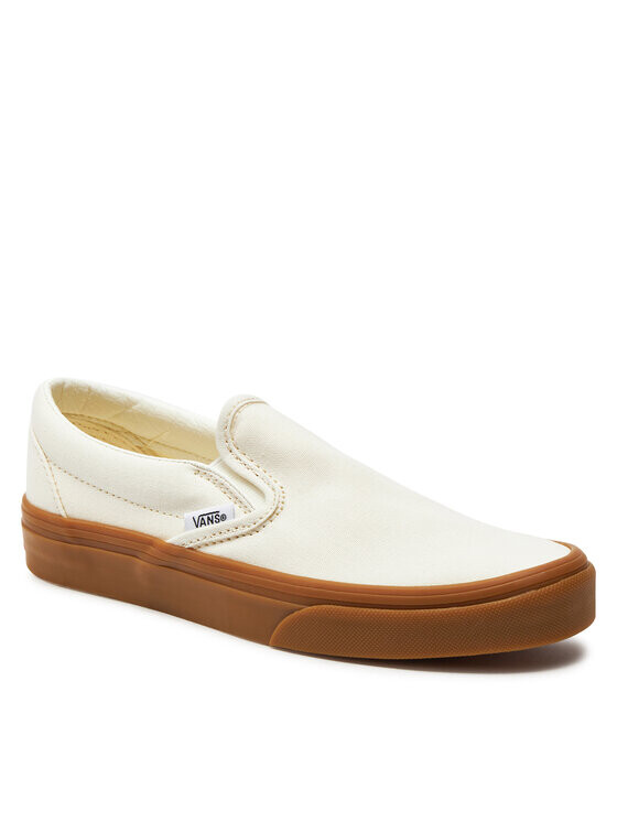 

Кроссовки из ткани Vans, экрю