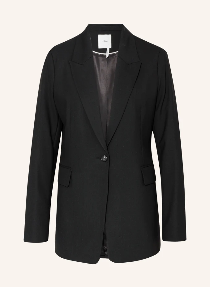 

Блейзер S.Oliver Black Label, черный