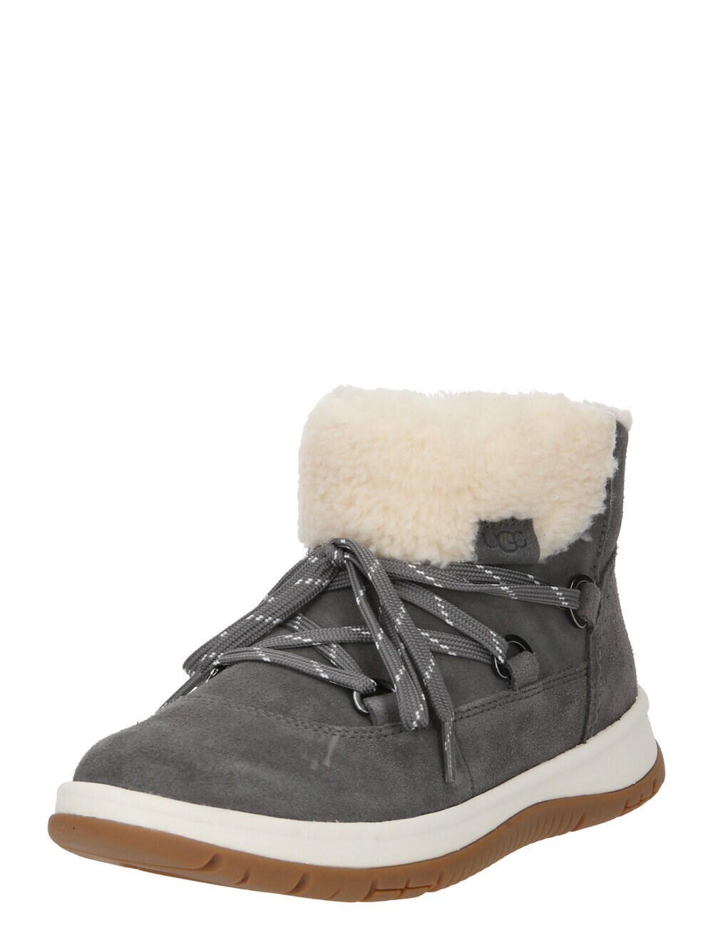 

Ботильоны на шнуровке UGG Lakesider Heritage, серый