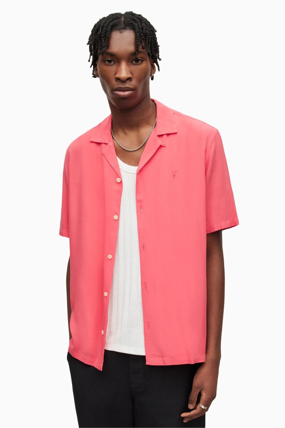 

AllSaints Venice красная рубашка All Saints, красный