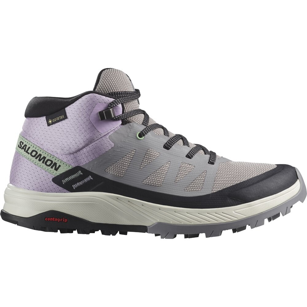 

Походная обувь Salomon Outrise Mid Goretex, фиолетовый