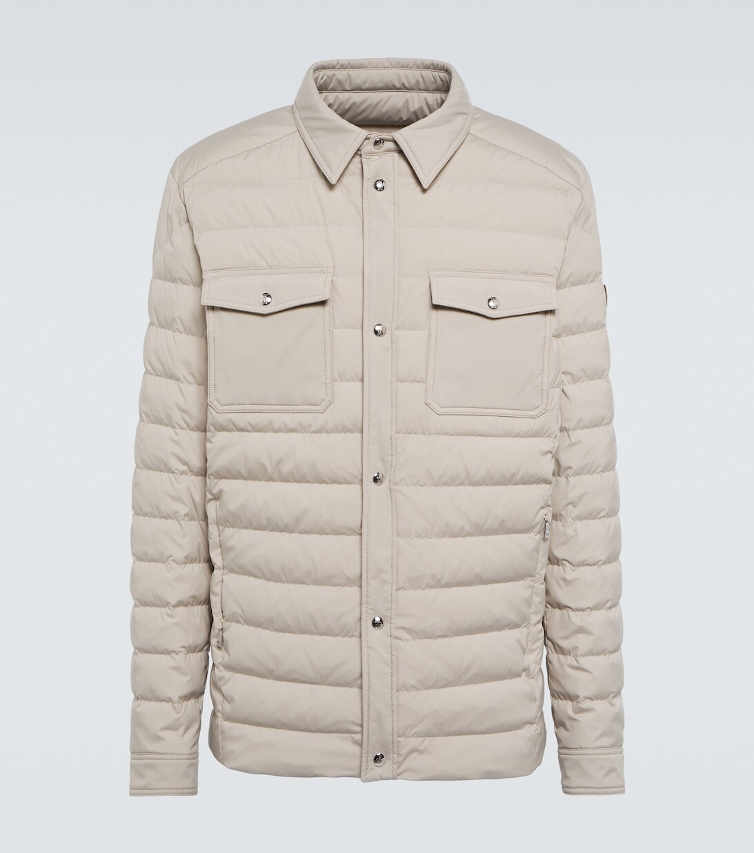

Пуховик Mauldre Moncler, бежевый