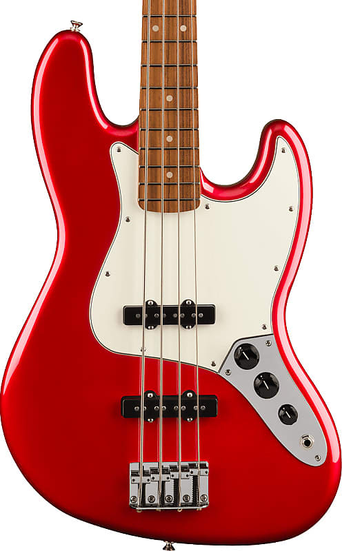 

Басс гитара Fender Player Jazz Electric Bass. Pau Ferro Fingerboard, Candy Apple Red