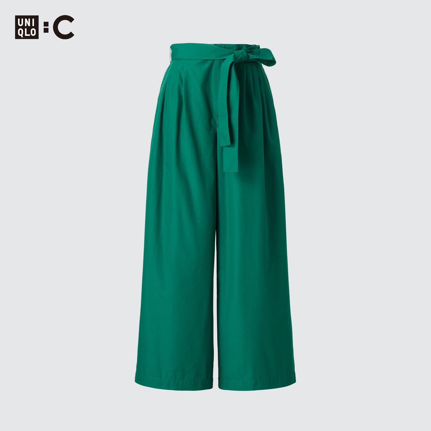 

Брюки UNIQLO до щиколотки, зеленый