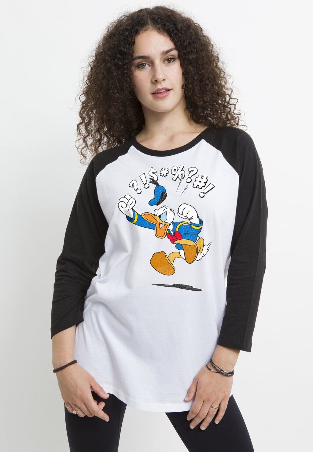 

Топ с длинными рукавами MICKEY CLASSIC DONALD JUMP Disney, белый