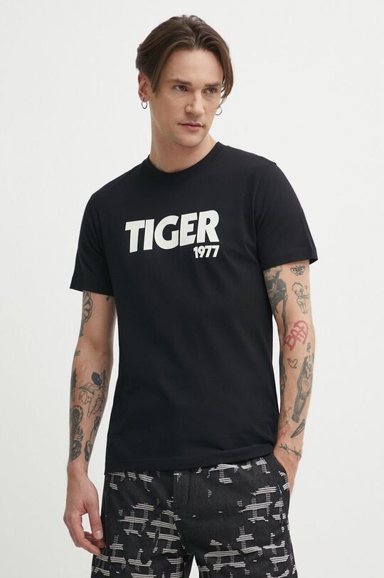 

Футболка Dillan из хлопка Tiger of Sweden, черный