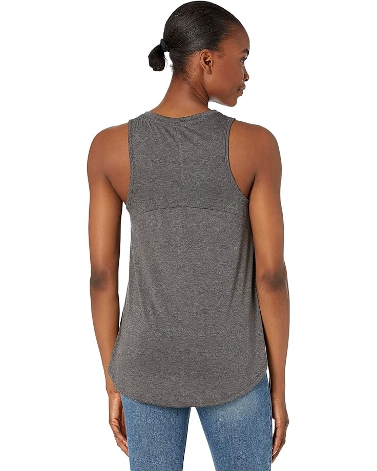 

Футболка Dylan by True Grit Soft Jersey Tees Sleeveless Jersey Tee, угольный