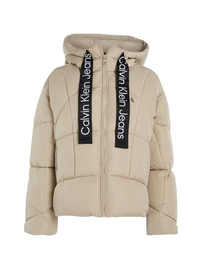 

Стеганая куртка Calvin Klein, коричневый