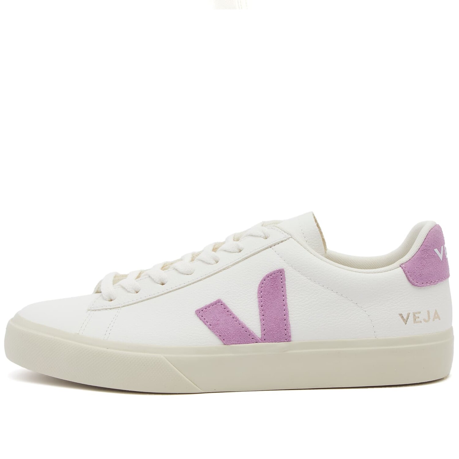 

Кроссовки Veja Womens Campo Sneakers, цвет Extra White & Mulberry