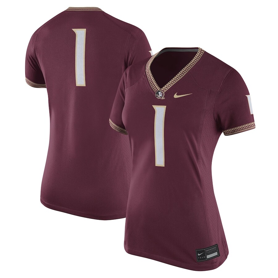 

Джерси Nike Florida State Seminoles, гранатовый