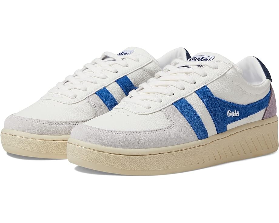 

Кроссовки Gola Grandslam Trident, цвет White/Sapphire/Navy
