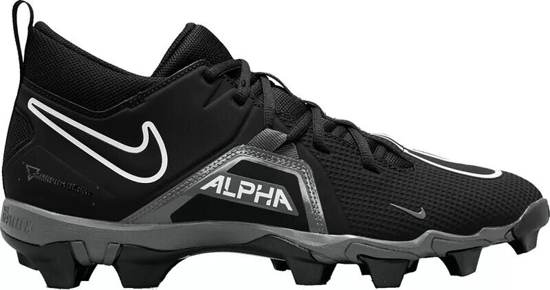 

Мужские футбольные бутсы Nike Alpha Menace 3 Shark Mid, черный/серый