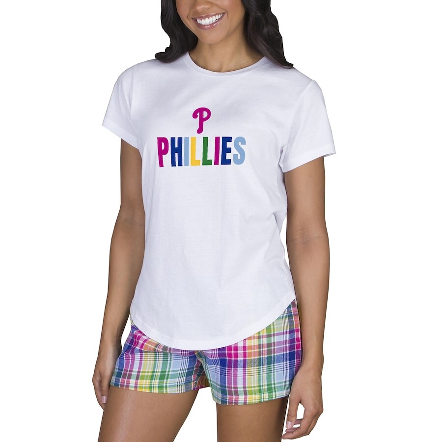 

Пижамный комплект Concepts Sport Philadelphia Phillies, белый