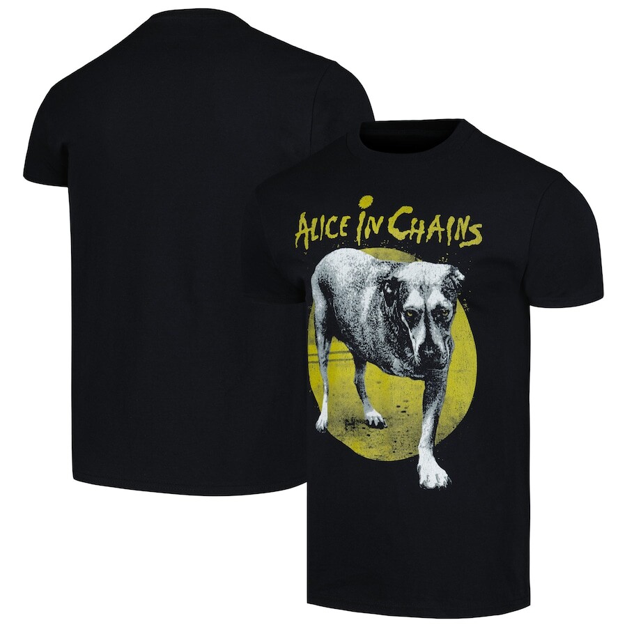 

Футболка с коротким рукавом Manhead Merch Alice In Chains, черный