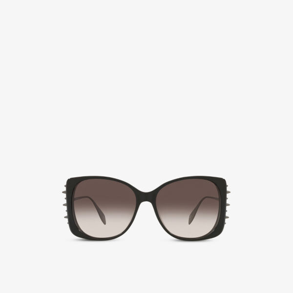 

Солнцезащитные очки AM0340S с заклепками Alexander Mcqueen, черный