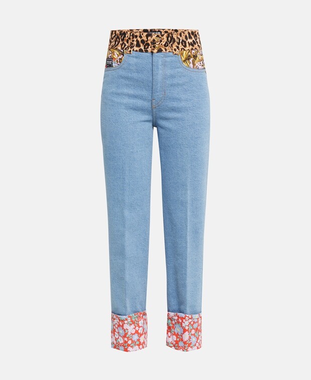 

Прямые джинсы Versace Jeans Couture, индиго