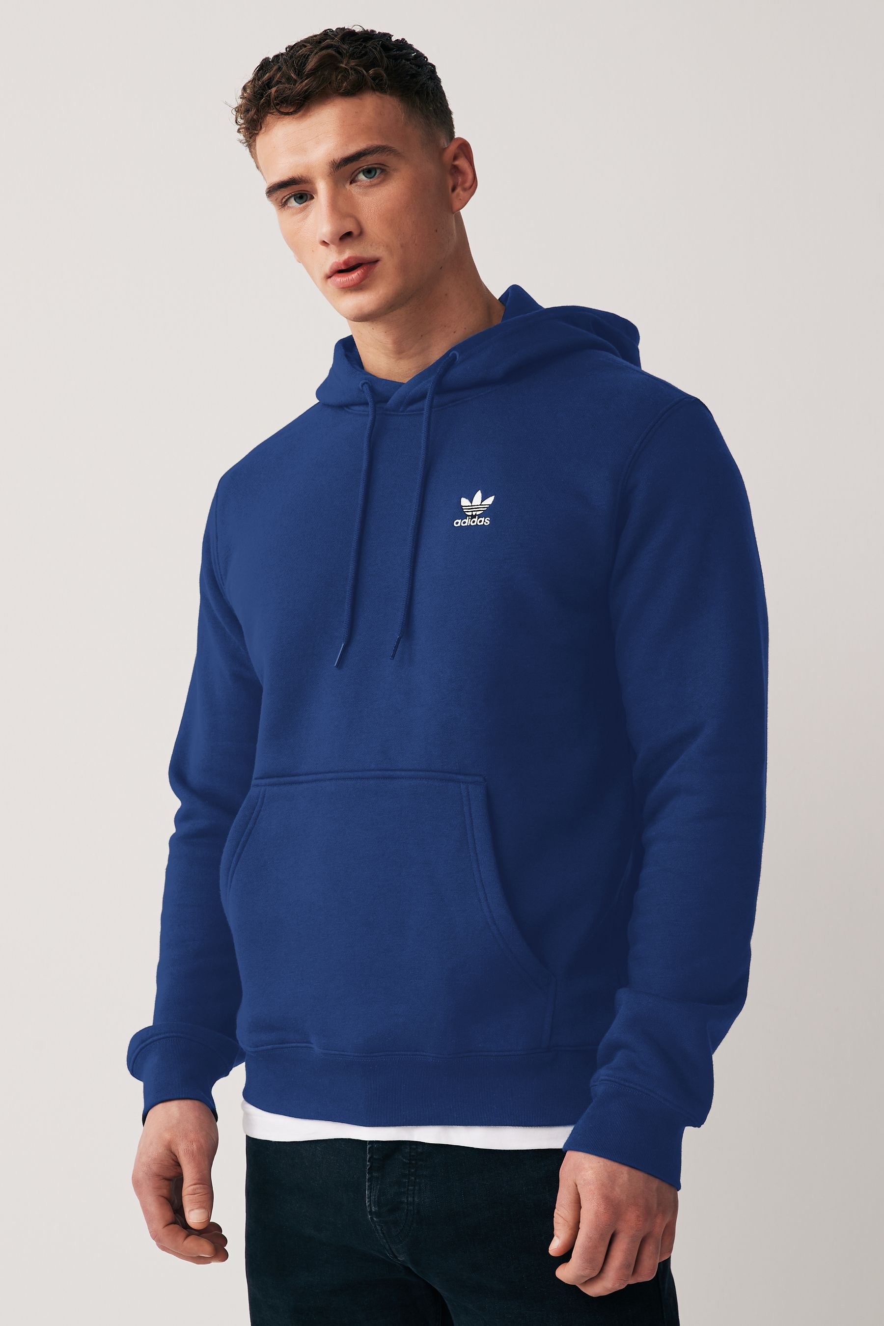 

Худи Essential с трилистником Adidas Originals, синий