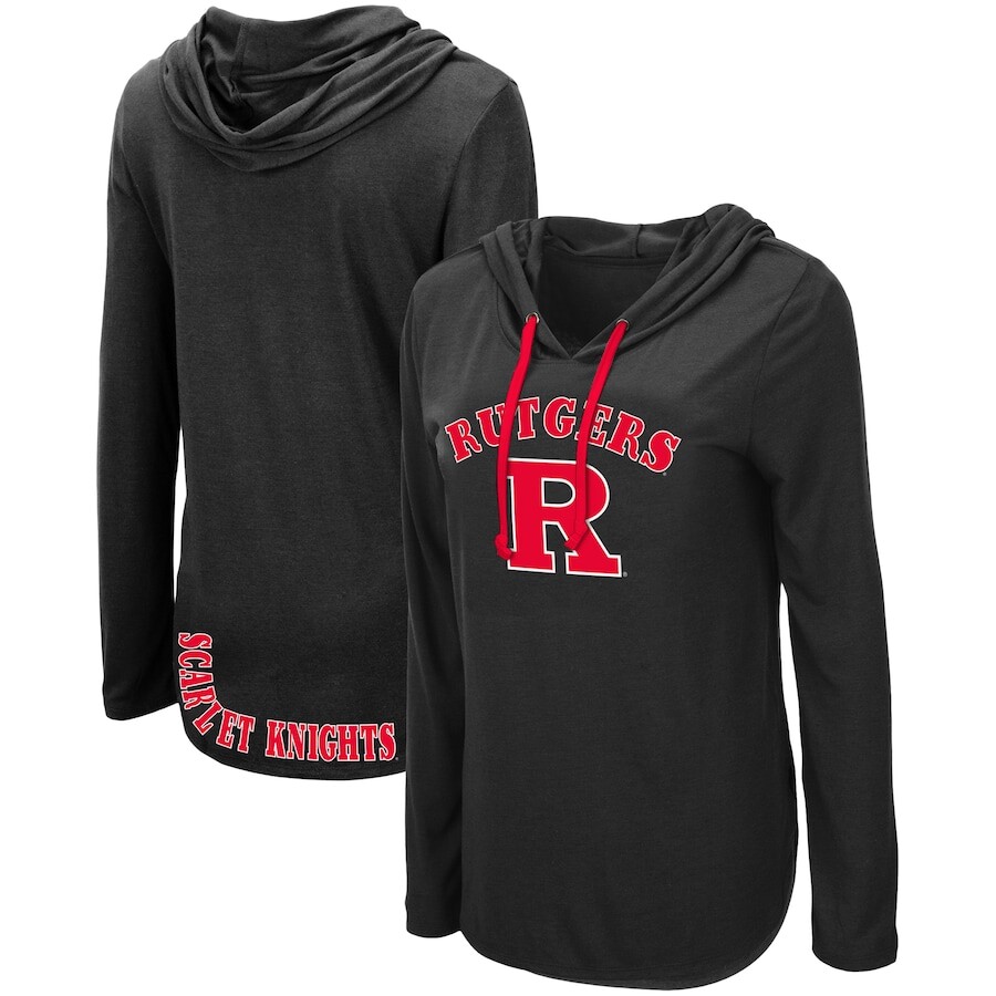 

Футболка с длинным рукавом Colosseum Rutgers Scarlet Knights, черный
