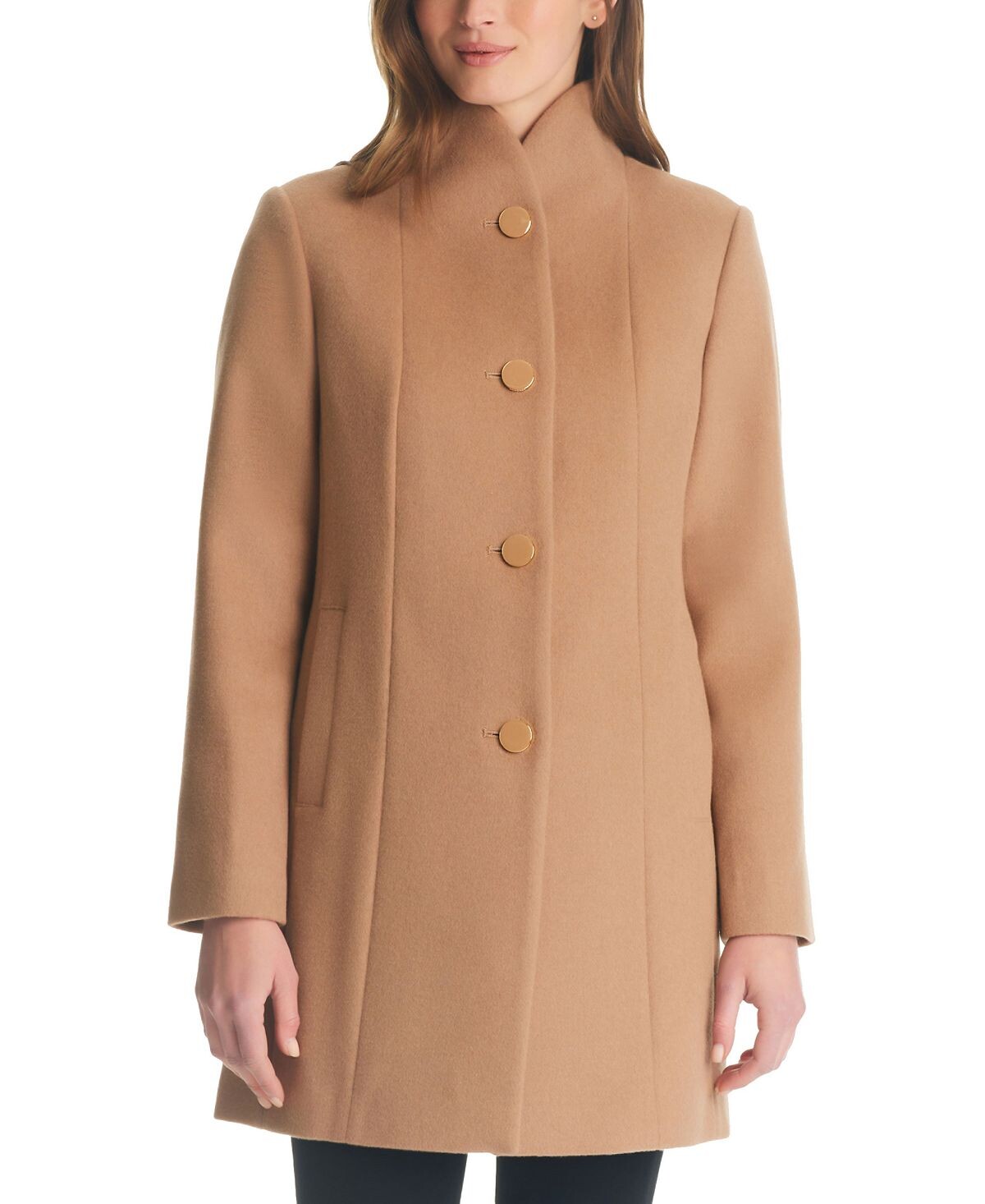 

Женское пальто с воротником-стойкой kate spade new york