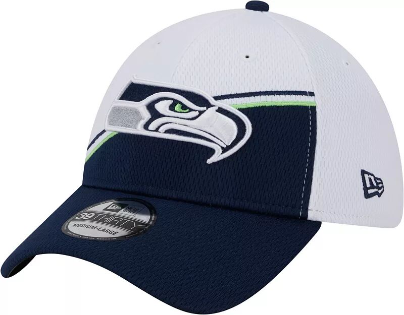 

Мужская кепка New Era Seattle Seahawks 2023 Sideline Team Color 39Thirty Stretch Fit