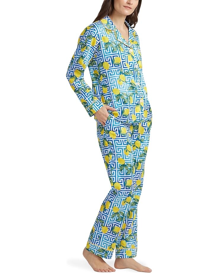 

Пижамный комплект Bedhead PJs Long Sleeve Classic Pajama Set, цвет Make Lemonade