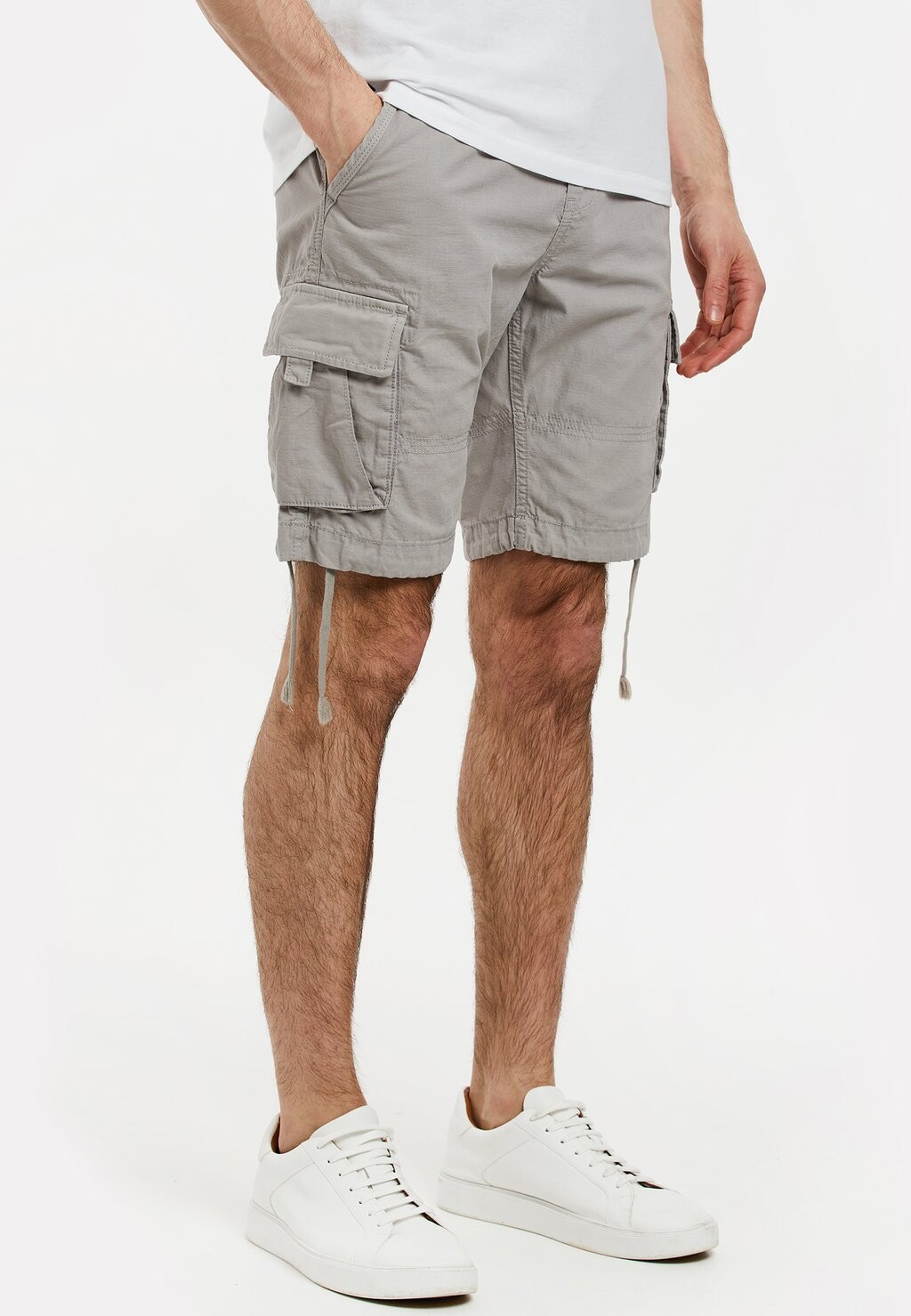 

Шорты Manchester Threadbare, цвет ice grey