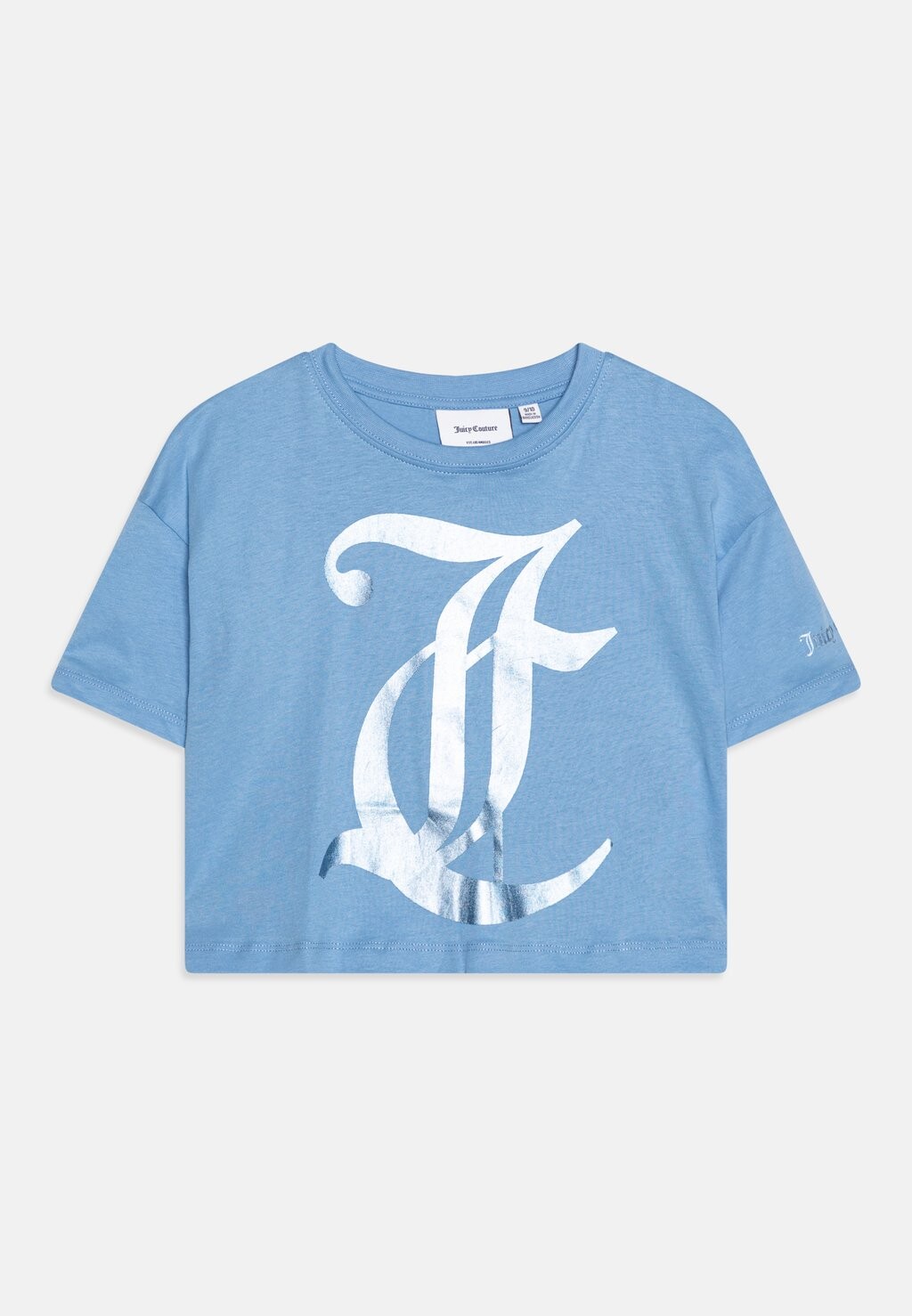 

Футболка с принтом TONAL LENGTH BOXY TEE Juicy Couture, цвет della robbia blue