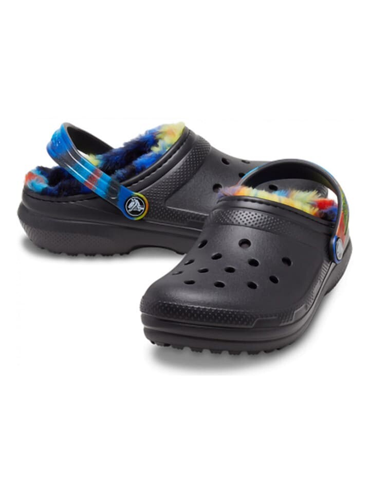 

Сабо Crocs Lined, цвет schwarz/bunt