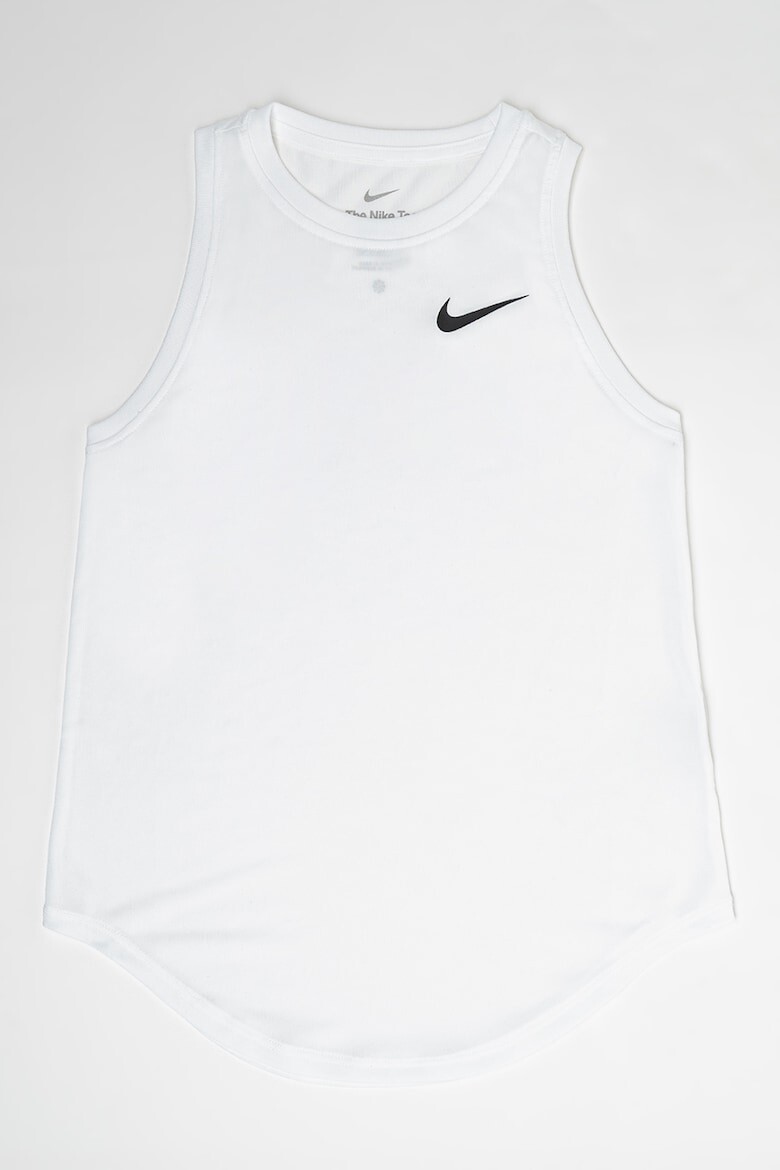 

Топ с логотипом Dri-FIT Nike, белый