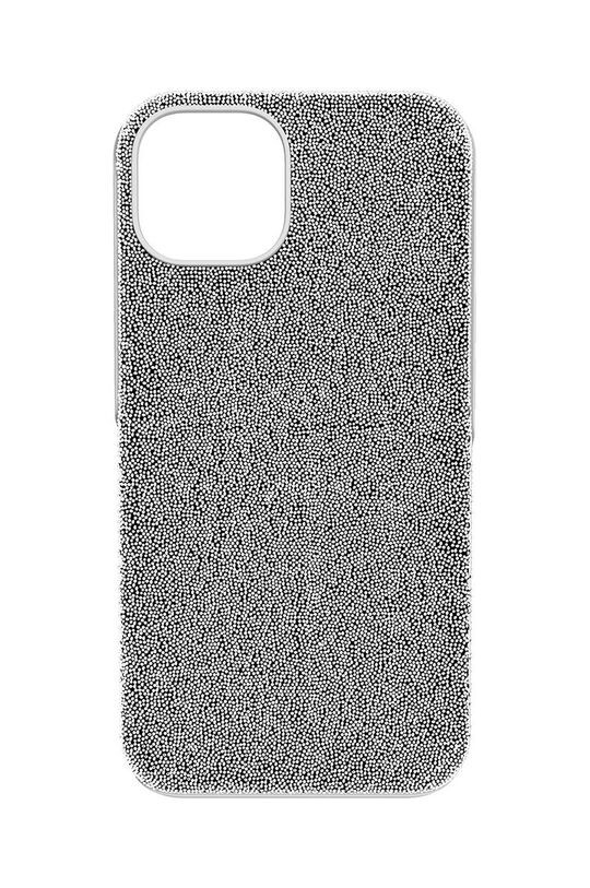 

Чехол для iPhone 14 Swarovski, серебро